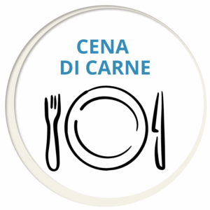 11 luglio - Cena dopo l'evento | Menù carne