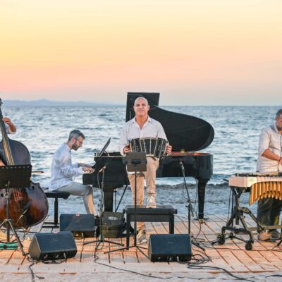 31.Blue Tango Quartet alla spiaggia di Is Solinas